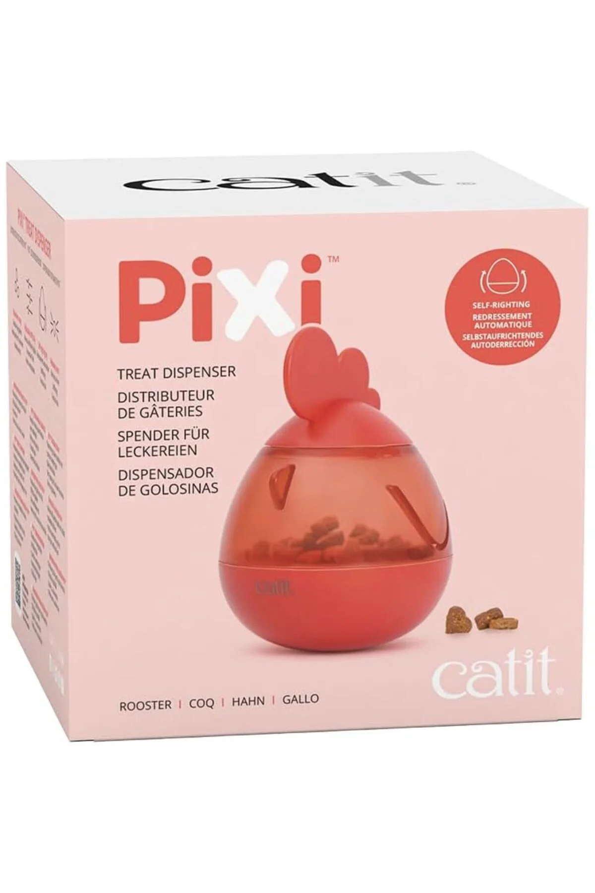 PIXI Treat Dispenser, İnteraktif Tedavi Dağıtıcı Kedi Oyuncağı, H