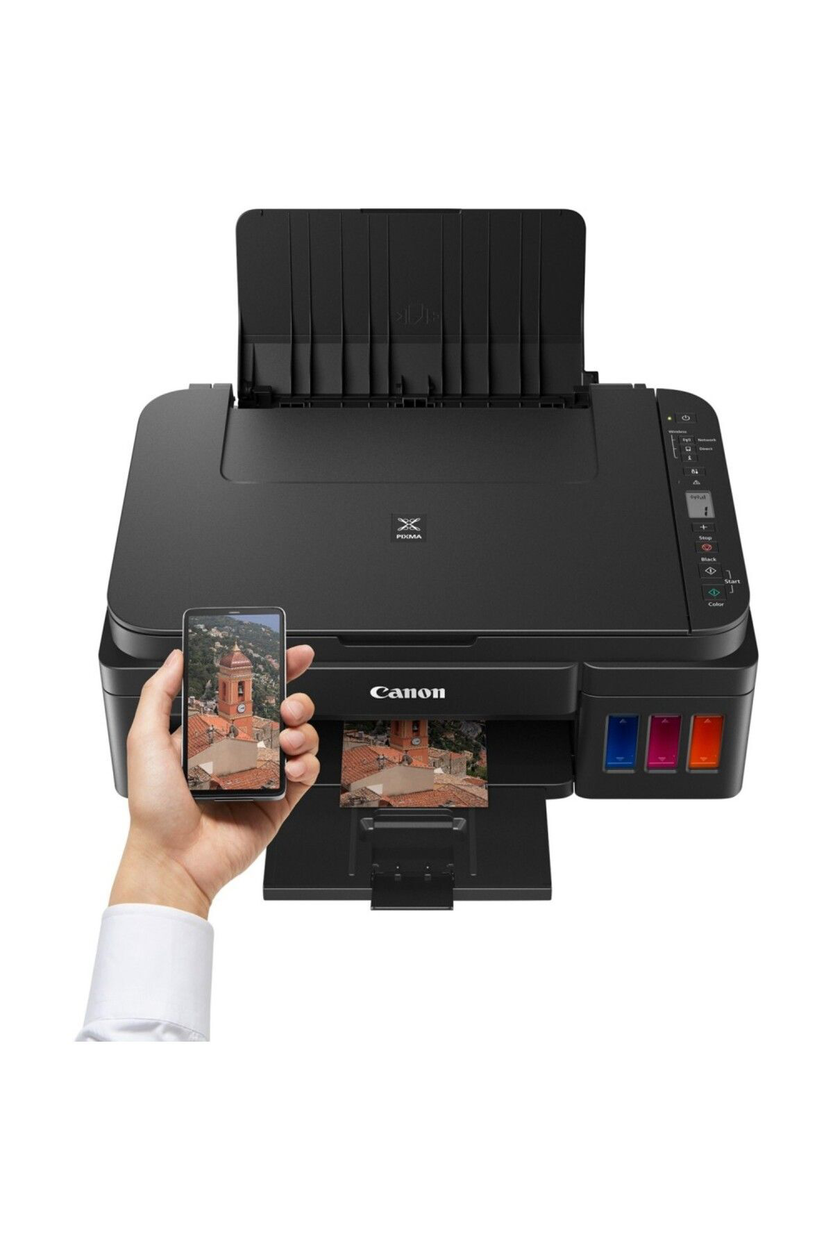 Pixma G3410 Wi-Fi + Tarayıcı + Fotokopi Renkli Çok Fonksiyonlu Ta