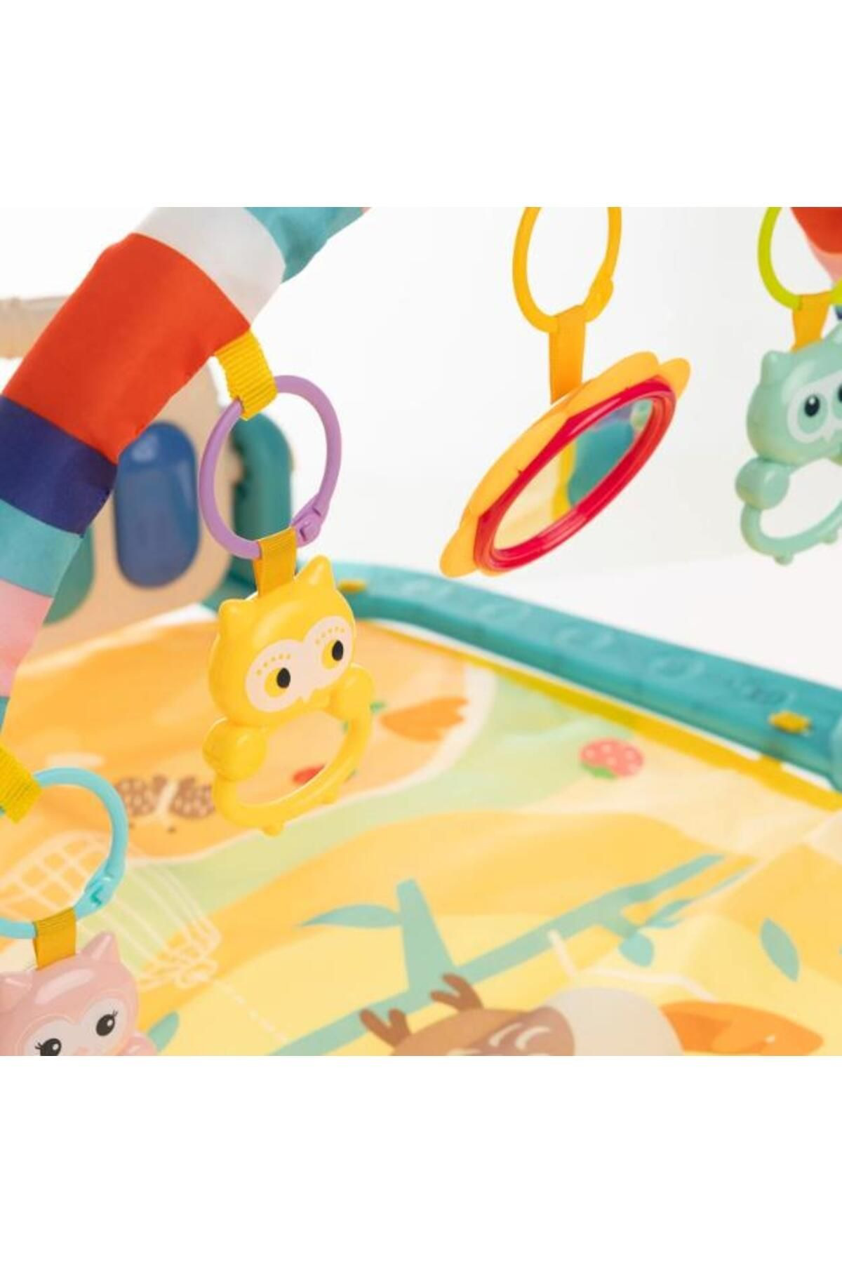 Oyuncak Store Piyanolu Oyun Halisi - Baykuş Desenli Babycim