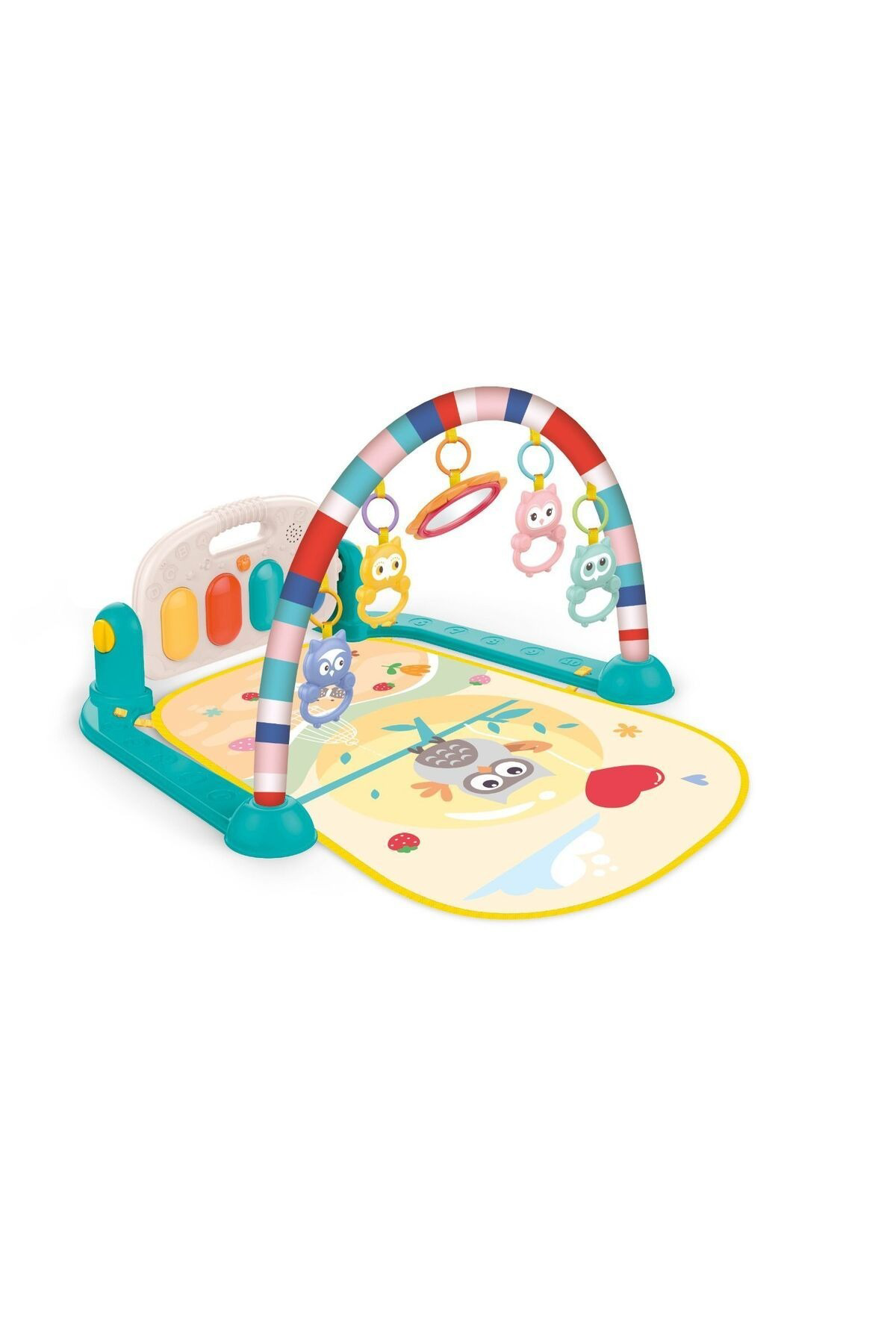 Oyuncak Store Piyanolu Oyun Halisi - Baykuş Desenli Babycim