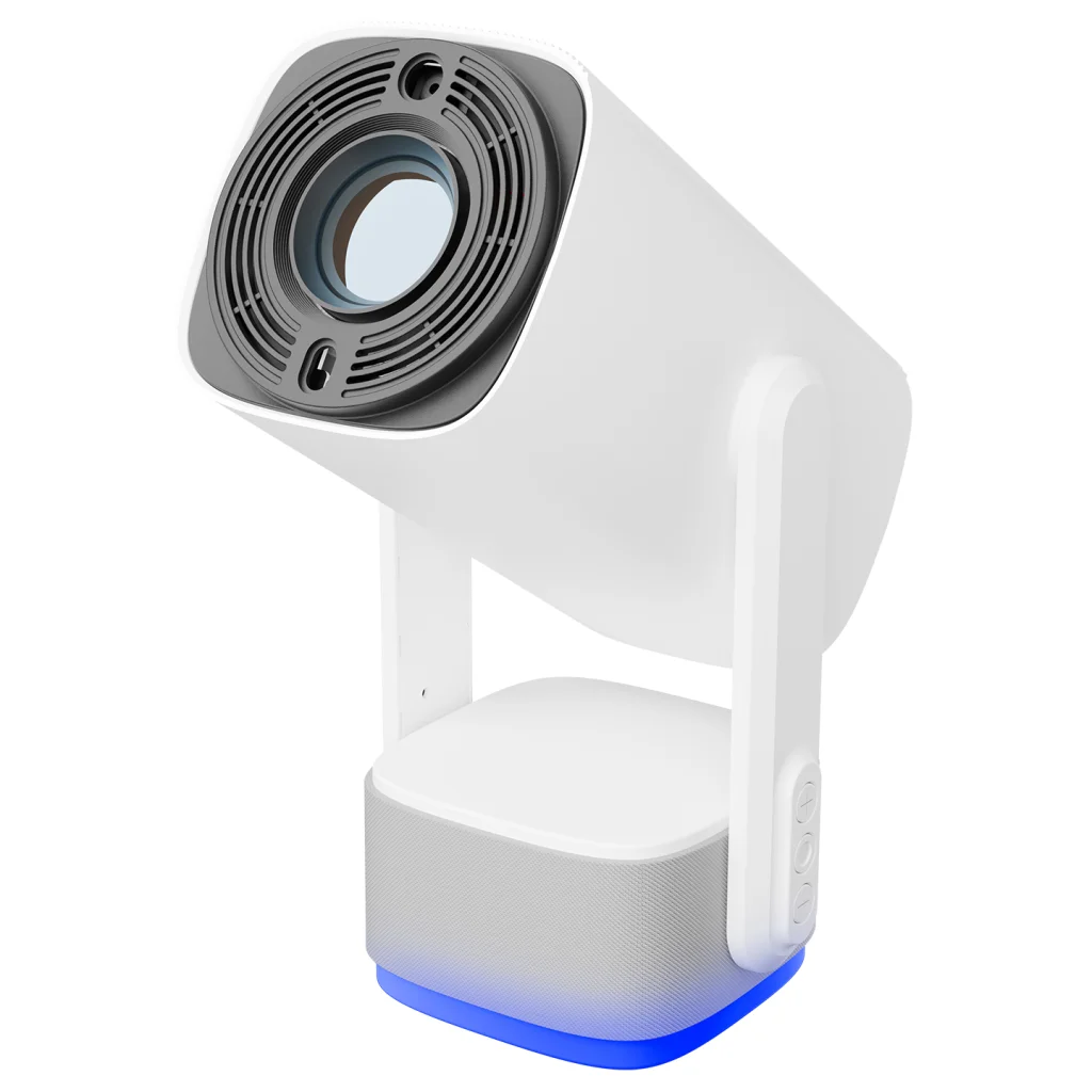 PJ08, Beyaz, 5200 Lümen, 1280x720, 1xHDMI, 1xUSB, WiFi, Bluetooth, 30.000 Saat Led Ömrü, 6W Speaker, 5200mAh Batarya, Taşınabilir, Android 11, 4K Dest Fiyatı, Yorumları ve Özellikleri