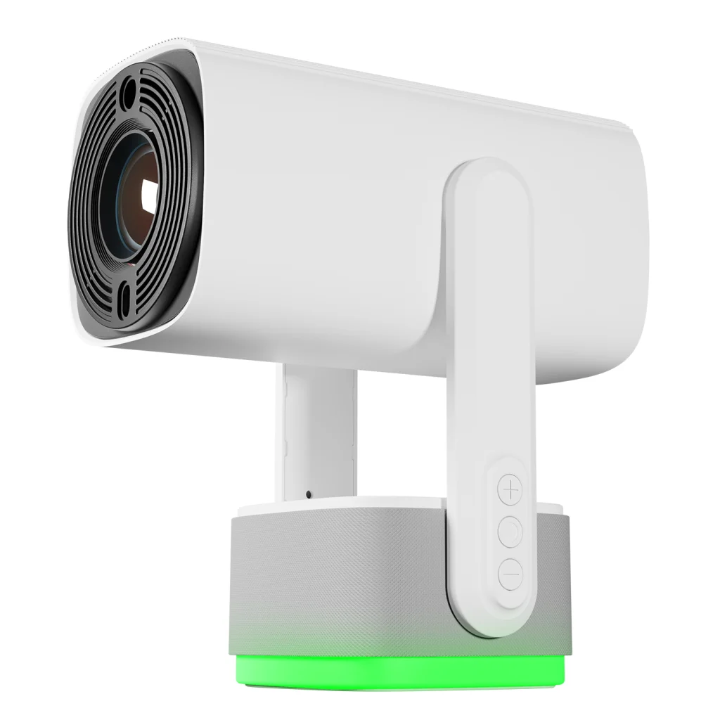 PJ08, Beyaz, 5200 Lümen, 1280x720, 1xHDMI, 1xUSB, WiFi, Bluetooth, 30.000 Saat Led Ömrü, 6W Speaker, 5200mAh Batarya, Taşınabilir, Android 11, 4K Dest Fiyatı, Yorumları ve Özellikleri
