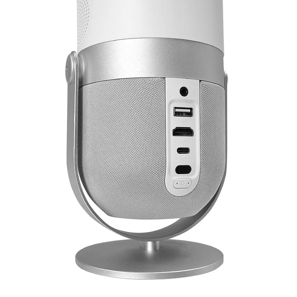 PJ09, Beyaz, 4500 Lümen, 1280X720, 1xType-C, 1xHDMI, 1xUSB, WiFi, Bluetooth, 50.000 Saat Led Ömrü, 3W Speaker, Android 9.0, FULL HD Projeksiyon Cihazı Fiyatı, Yorumları ve Özellikleri