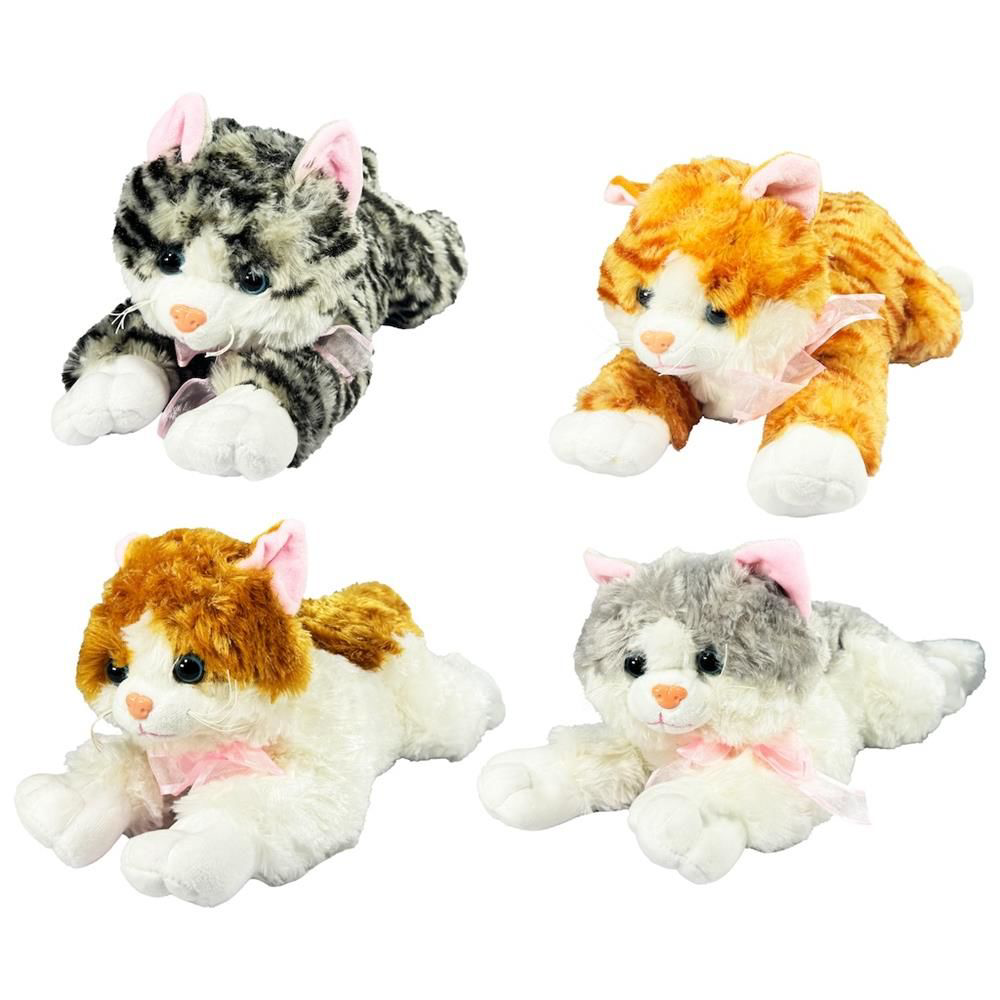 PJH14318 PELUŞ 36 CM  MÜZİKLİ KEDİ - Stokta Olan Gönderilir