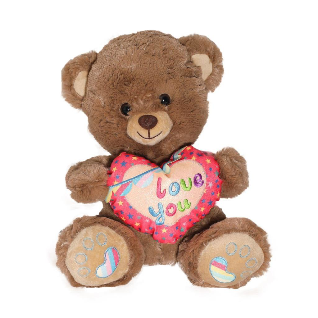 PJH2324  Peluş Kalpli Ayı Love You 30 cm