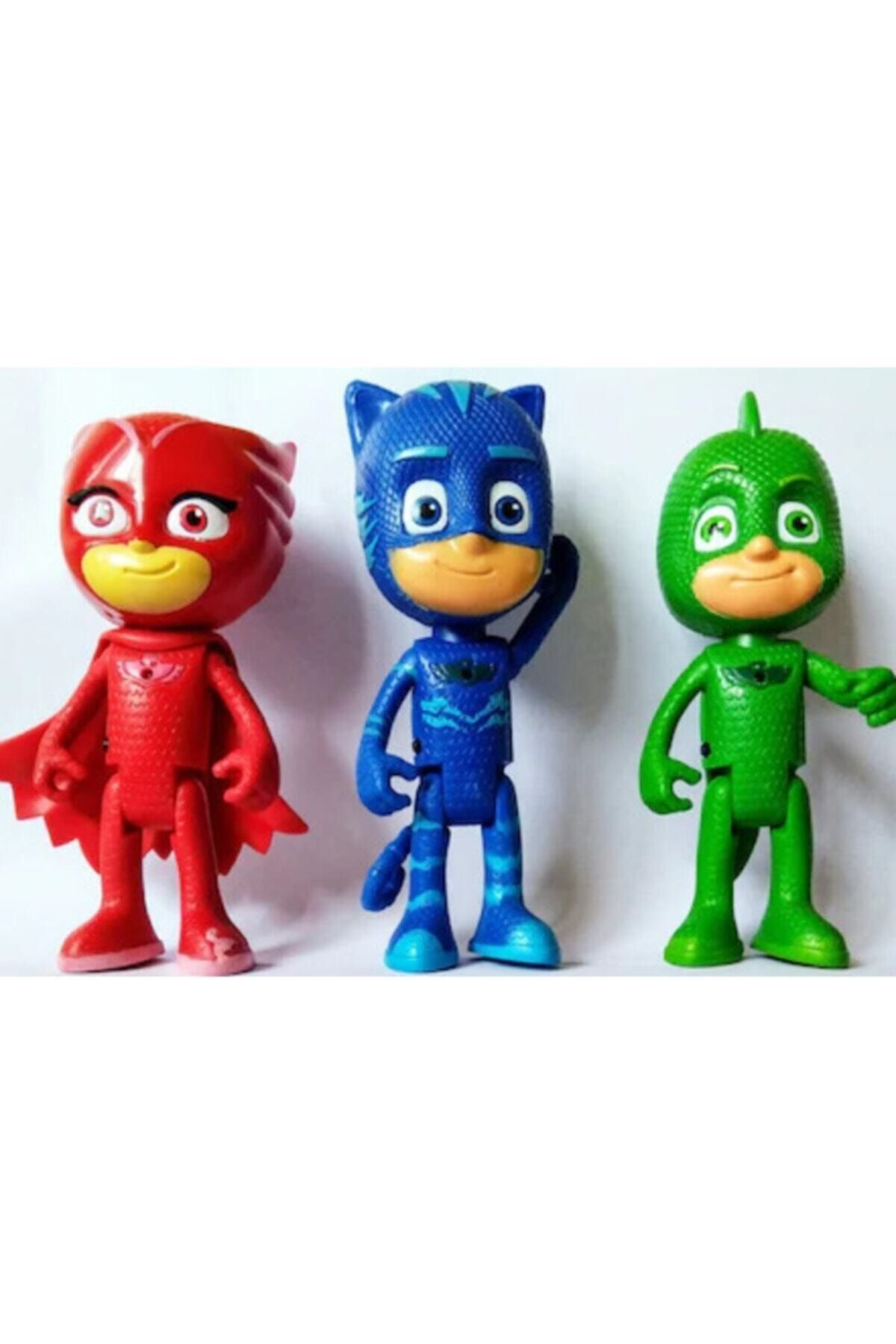 Masalavm Pjmask 3'Lü Figür Oyuncak Pj Maskeliler