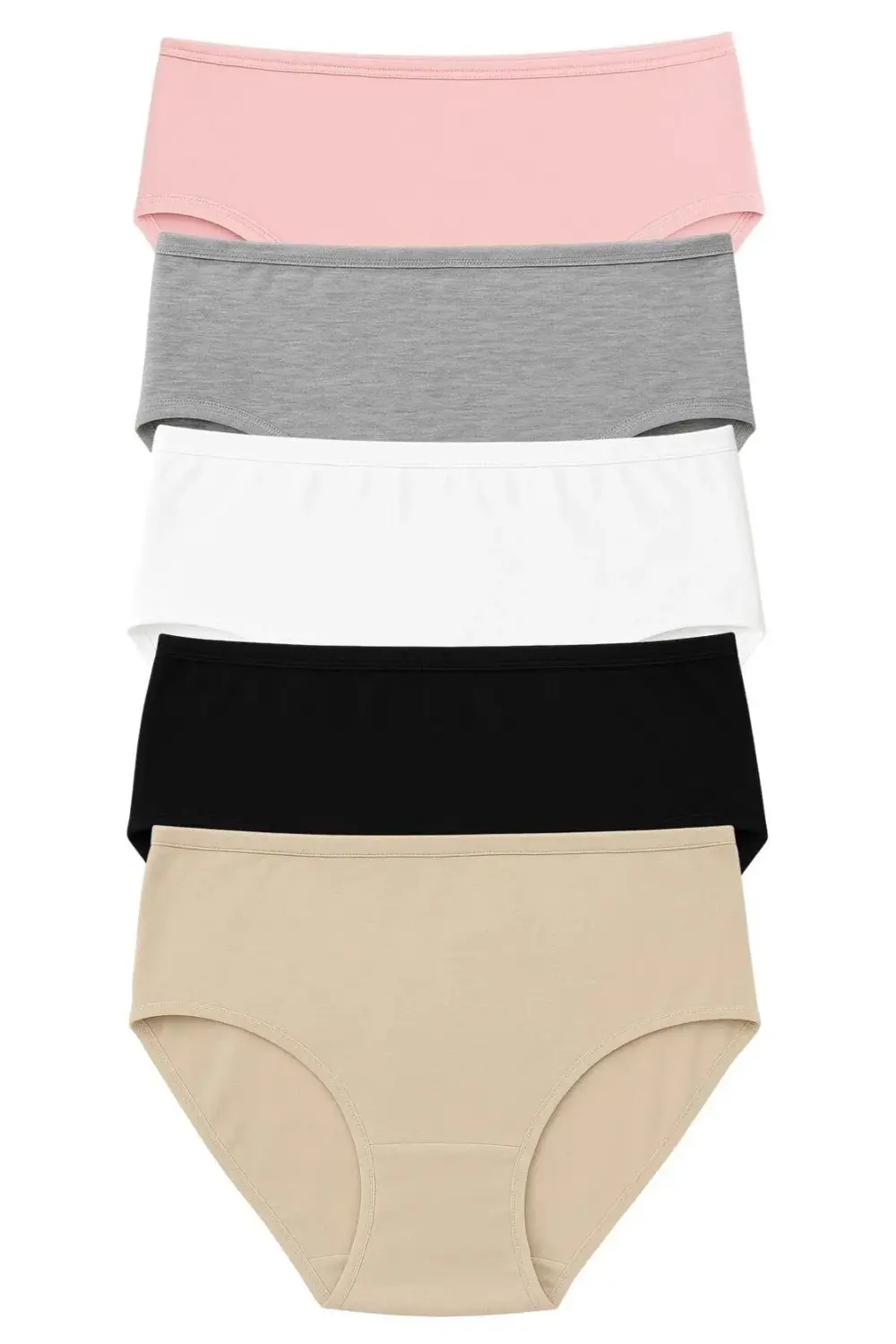 Pilelistore Pk40004 Büyük Beden Yüksek Bel Külot 5 Li Paket