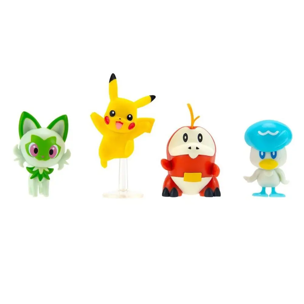 PKW3402 Pokemon Battle 4'lü İlk Figür Set PKW3402 Pokemon Battle 4'lü İlk Figür Set