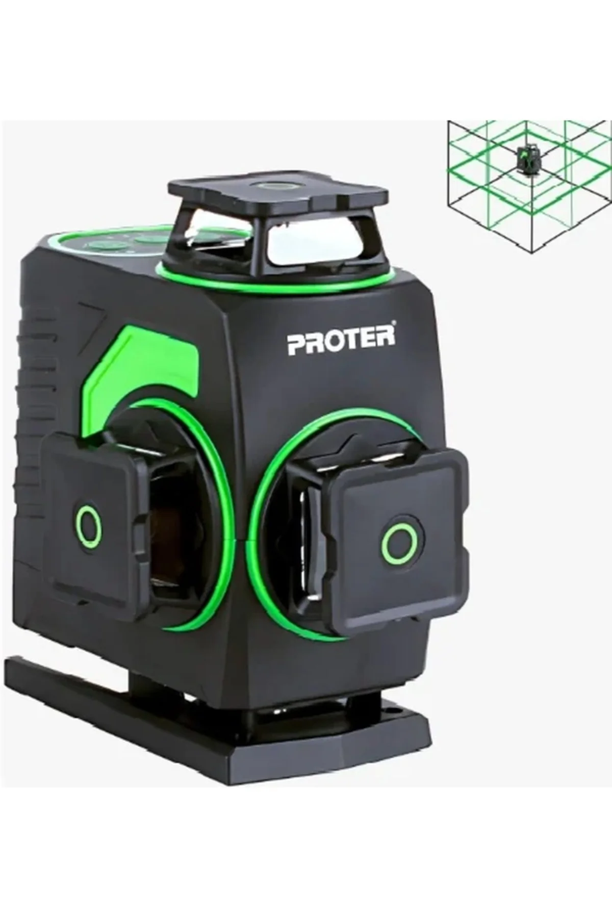 PL 460 LS 4 X 360 Şakül 4.0 Ah 3.7 V Li - on Pil (Yeşil Lazer Şar