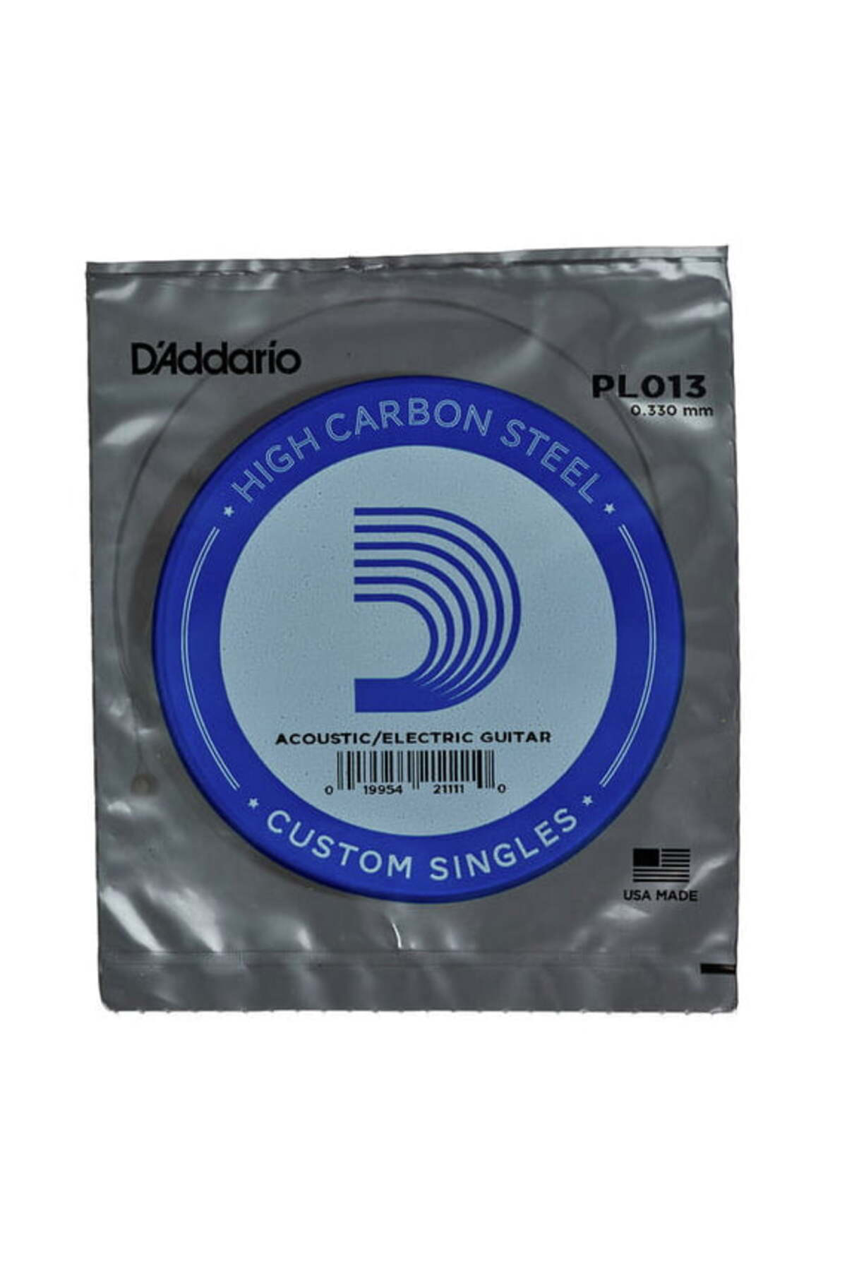 Daddario Pl013 Elektro Ve Akustik Tek Tel, B-(Si), High Carbon St Elektro