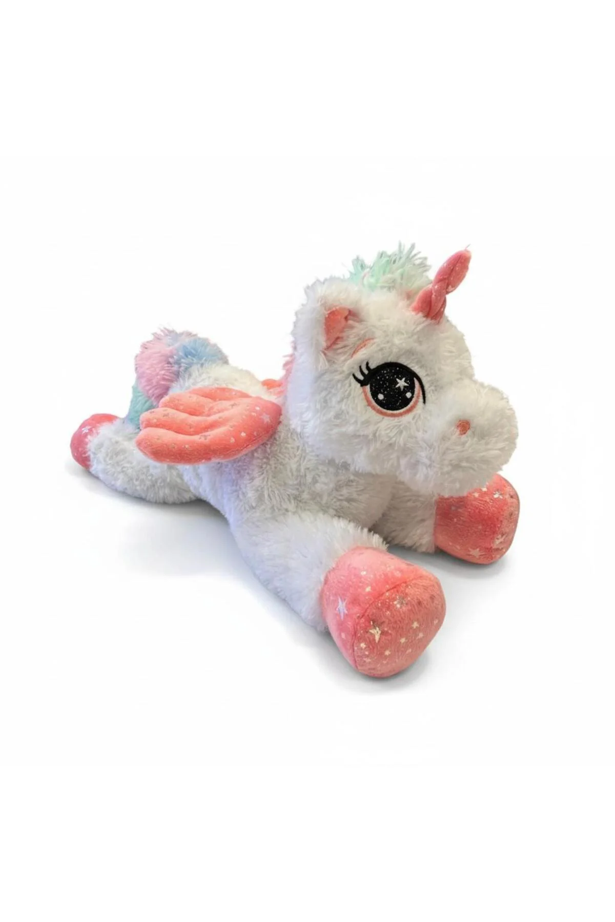 PL50112 45 CM YATAN PARLAK KANATLI BOYUNLU AT