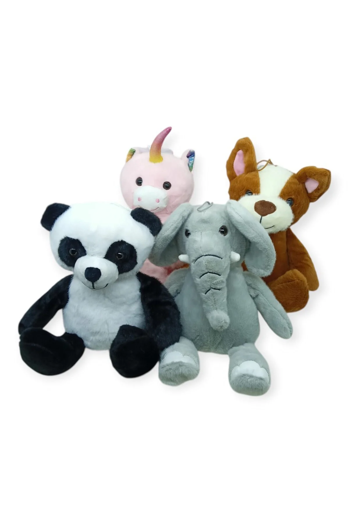 PL62905 - PELUŞ HAYVAN FİGÜR 35 CM 4 AST (Lisinya)