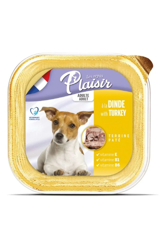 Plaisir Pate Hindili Köpek Konservesi 150 Gr