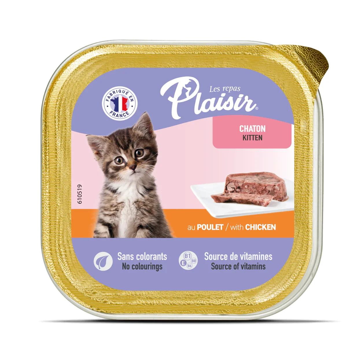 Plaisir Tuk Etli Pate Yru Kedi Yaş sı 100 Gr Plaisir Tuk Etli Pate Yru Kedi Yaş sı 100 Gr