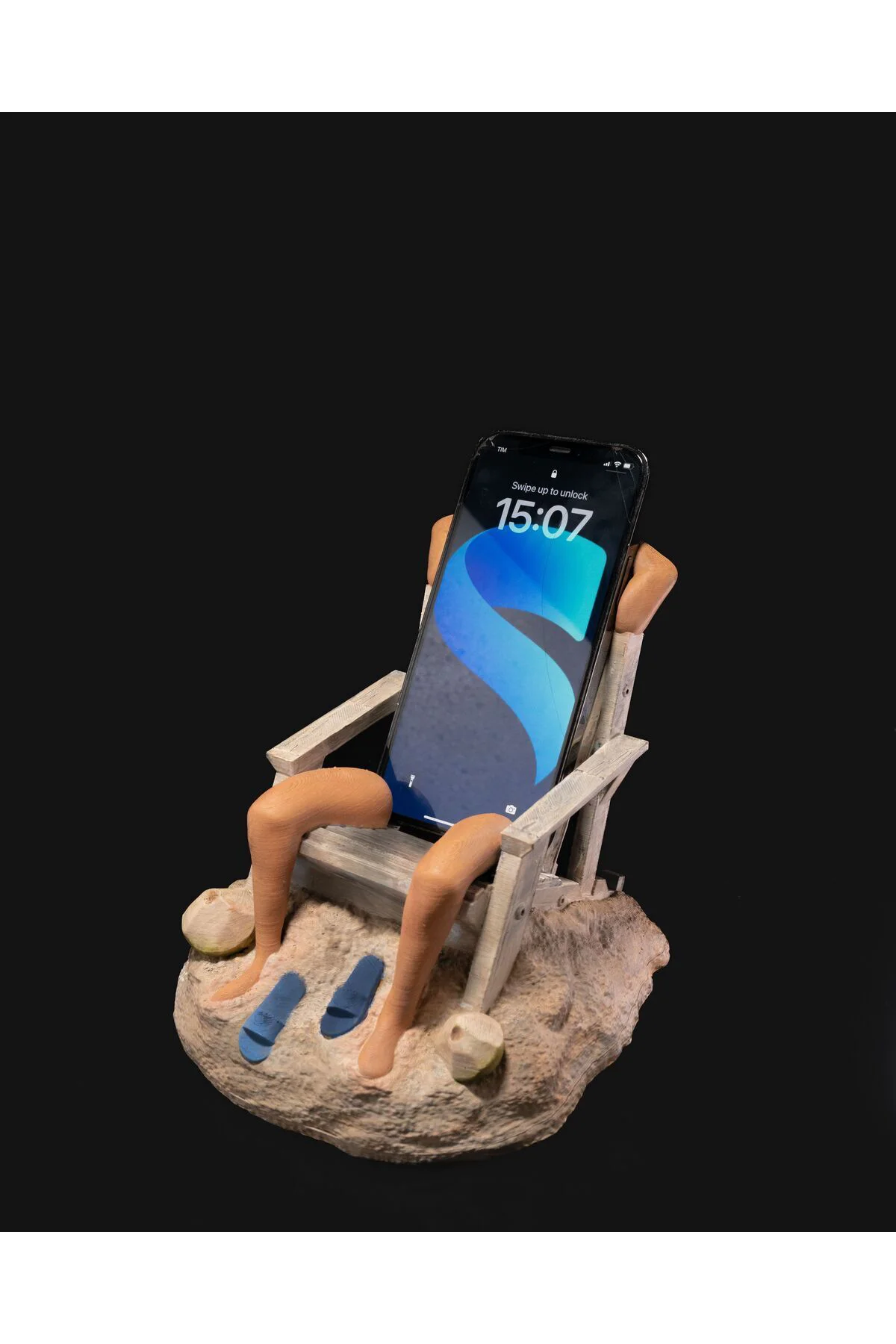 Plaj Temalı Telefon Tutucu