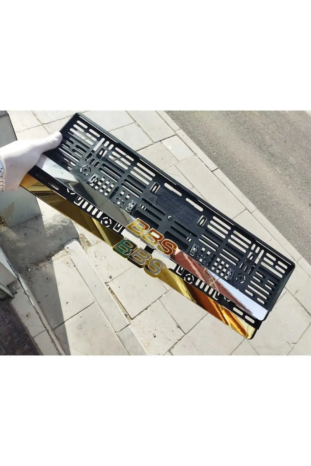 PLAKALIK BBS TAKMATİK PİYANO BLACK LAZER KESİM PLEKSİ (ÇİFT)