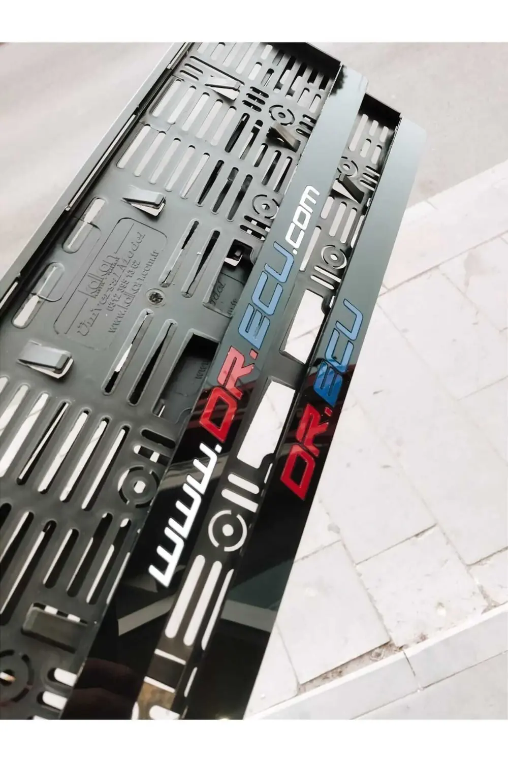 PLAKALIK DR ECU LAZER KESİM PLEKSİ ( 2 ADET )