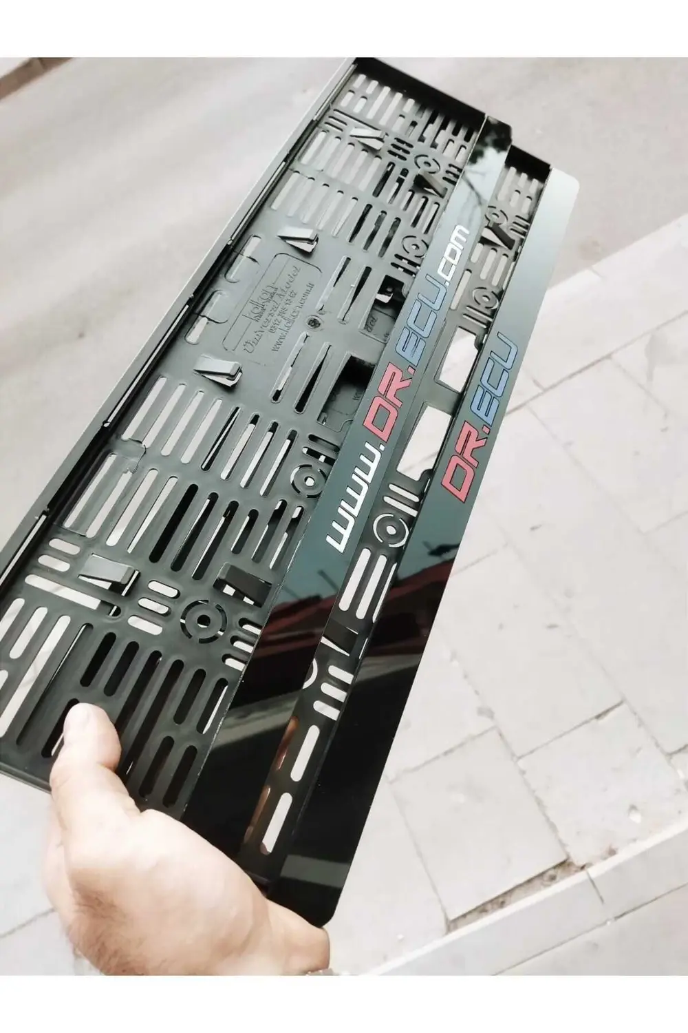 PLAKALIK DR ECU LAZER KESİM PLEKSİ ( 2 ADET )