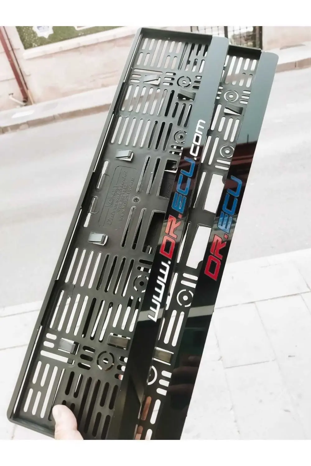 PLAKALIK DR ECU LAZER KESİM PLEKSİ ( 2 ADET )