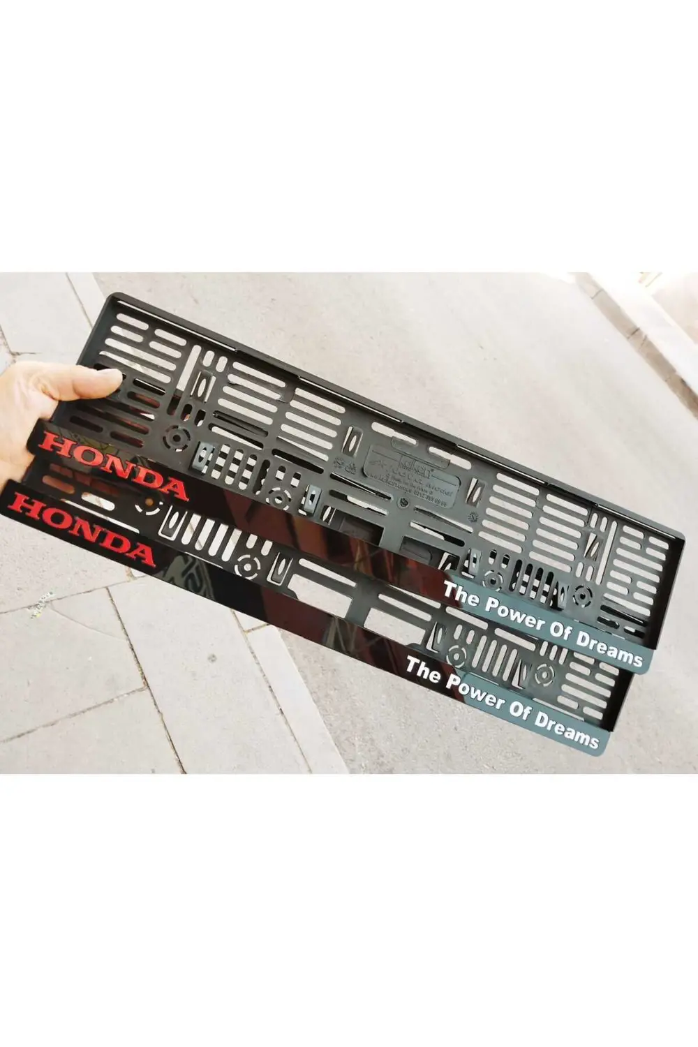 PLAKALIK HONDA Uyumlu LAZER KESİM PLEKSİ ( 2 ADET )