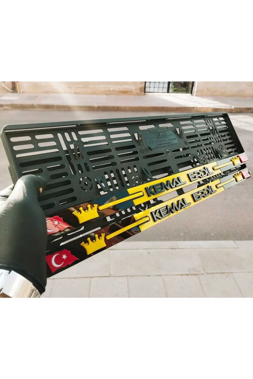Plakalık Isimli 3d Kabartma Takmatik Pleksi Kişiye Özel (ÇİFT)