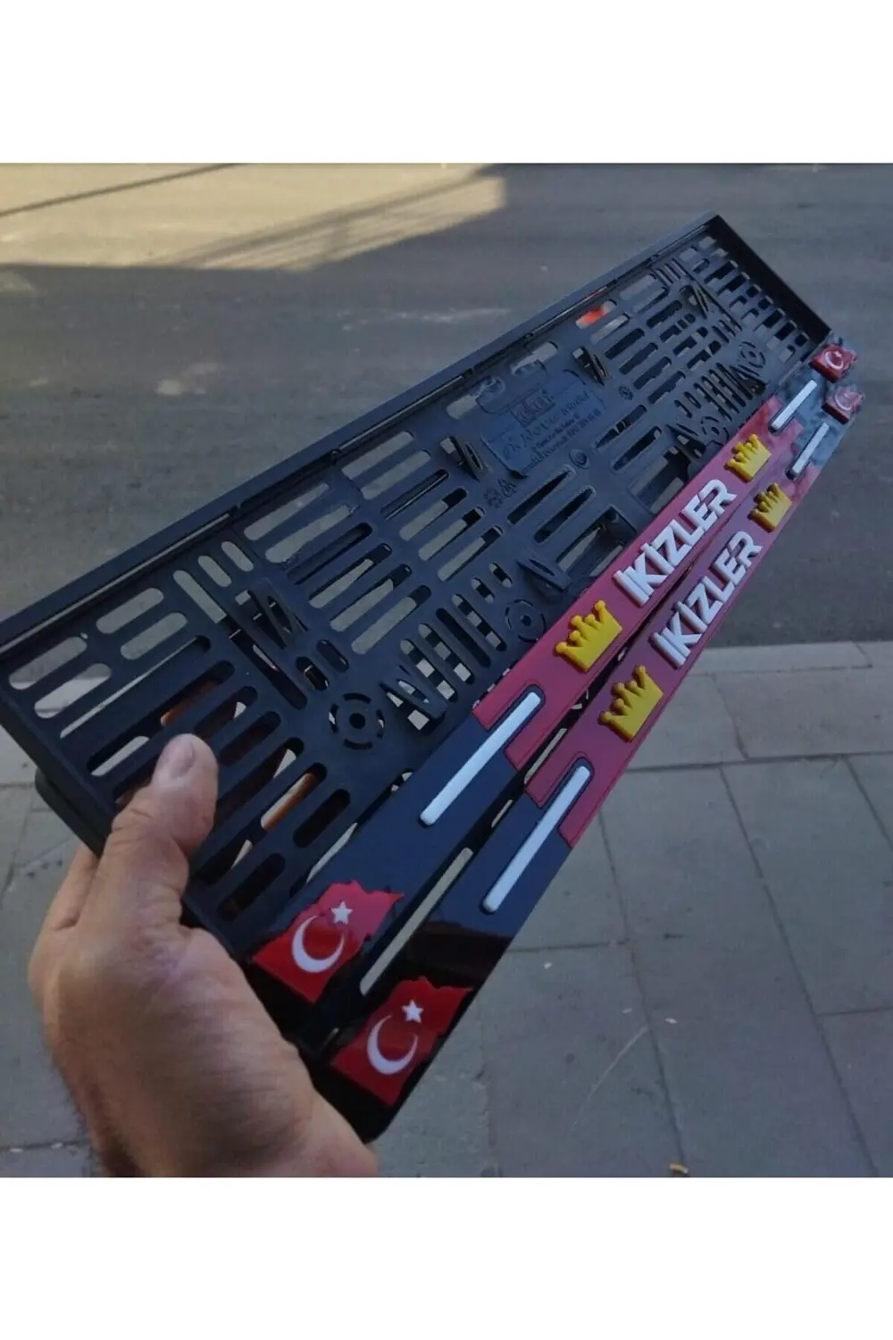 Plakalık Isimli 3d Kabartma Takmatik Pleksi Kişiye Özel (ÇİFT)