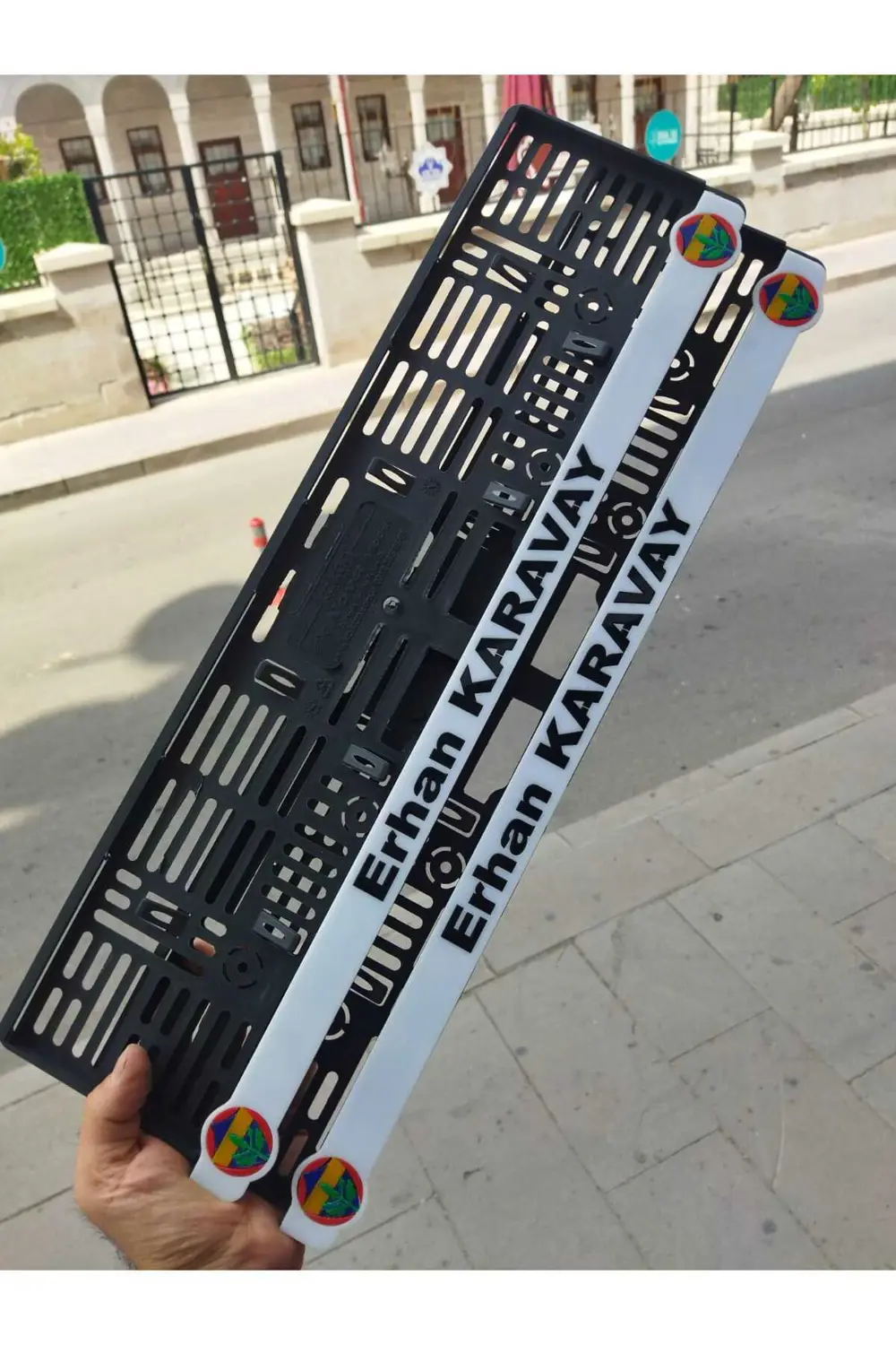 Plakalık isimli kişiye özel lazer kesim pleksi