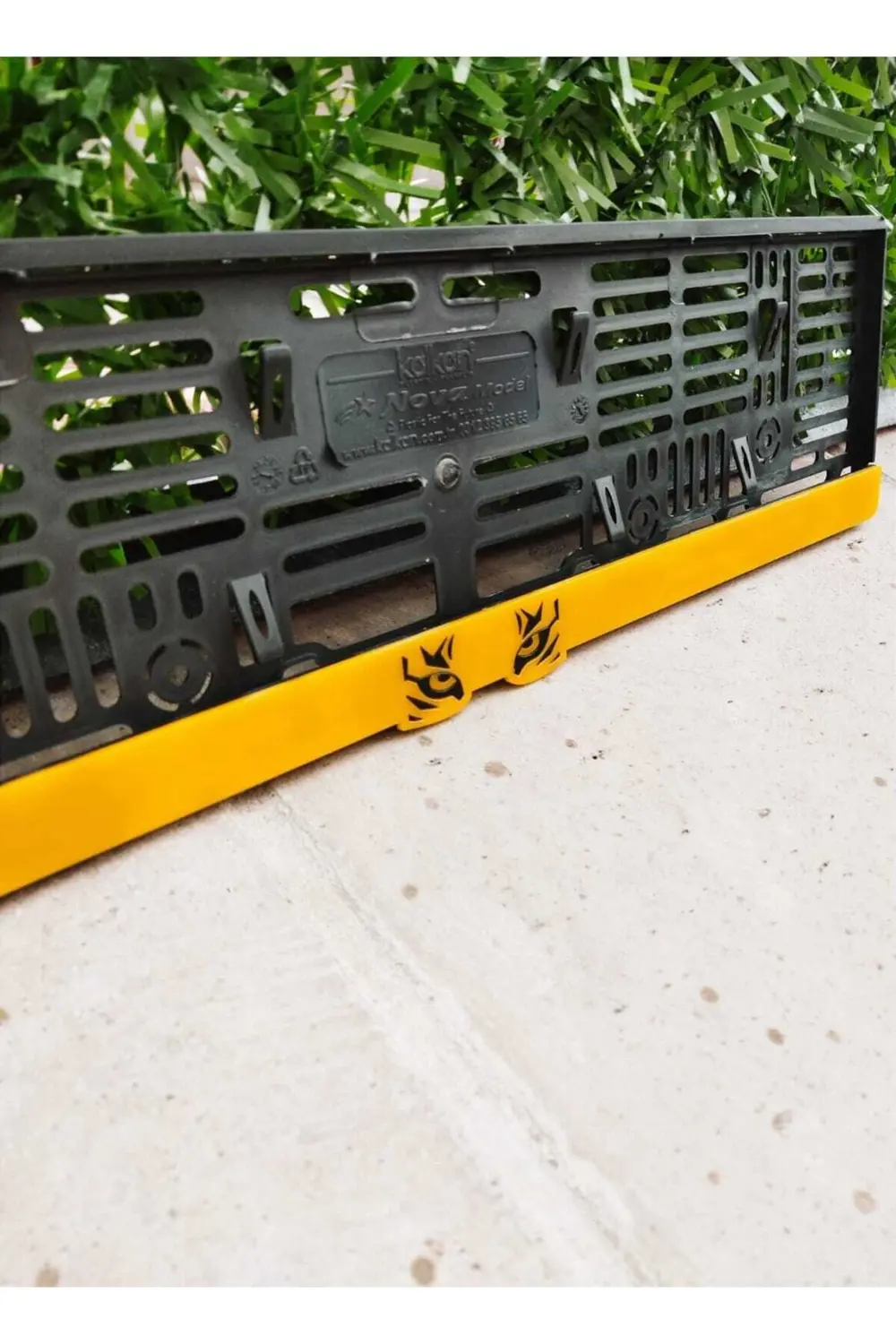 Plakalık Kaplan Gözü Takmatik Pleksi Lazer Kesim (2 Adet) Uyumlu