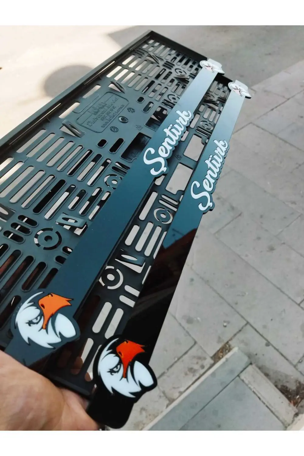 Plakalık Kartal Model Lazer Kesim Pleksi ( 2 Adet ) | Isime Özel 