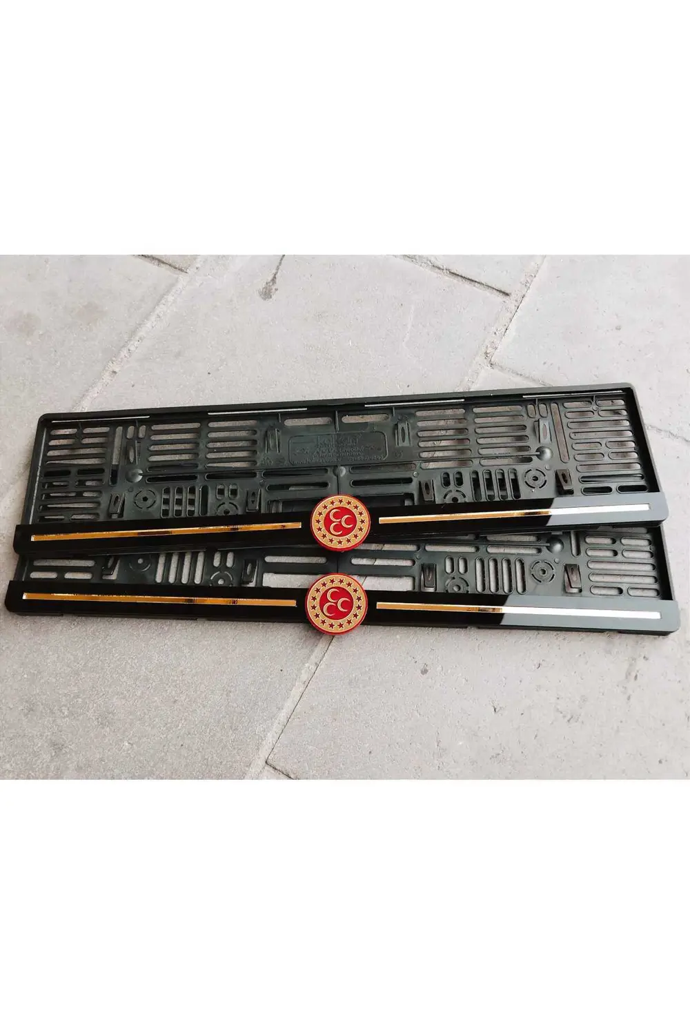 Plakalık Lazer Kesim Pleksi (2 Adet) CC FORS KİŞİYE ÖZEL PLAKALIK