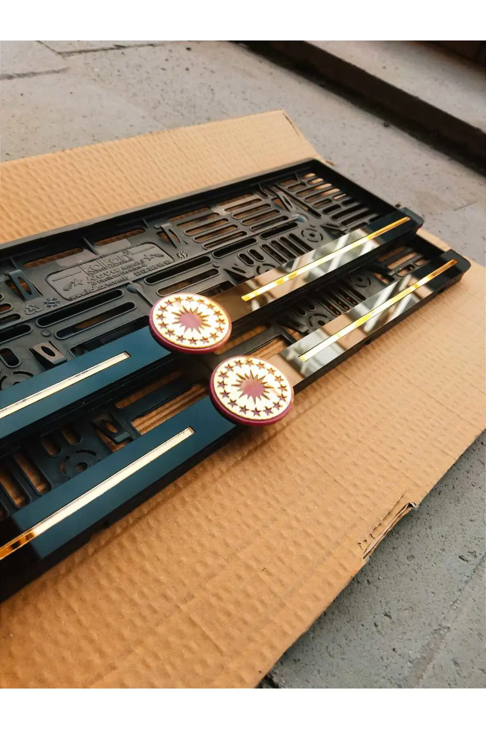 Plakalık Lazer Kesim Pleksi (2 Adet) Fors KİŞİYE ÖZEL PLAKALIK|İS