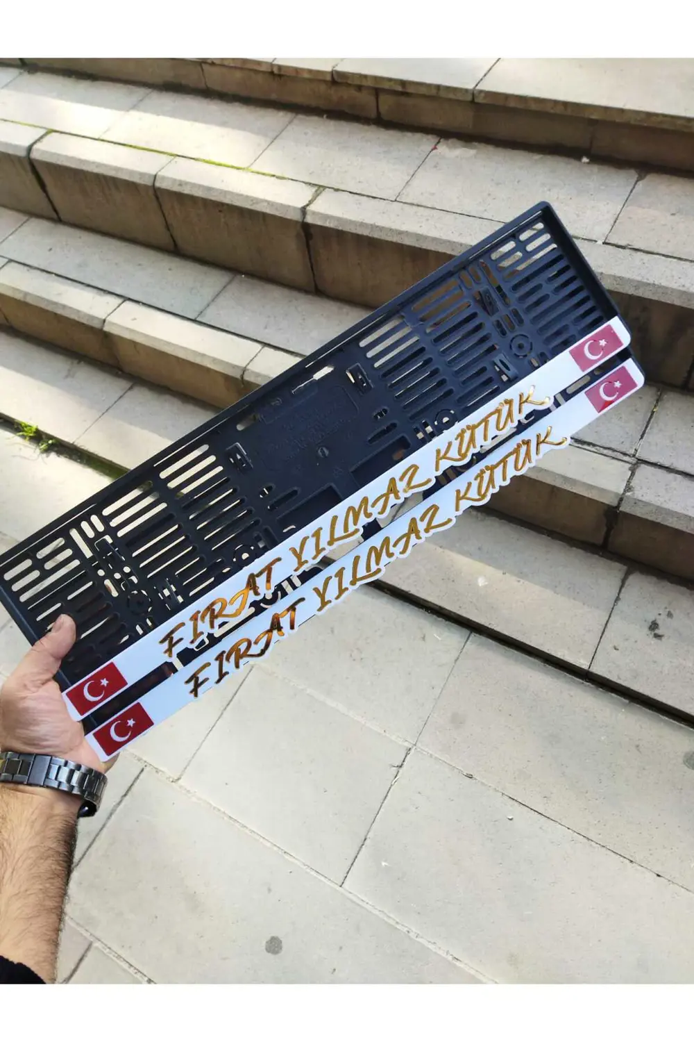 Plakalık Lazer Kesim Pleksi (2 Adet) KİŞİYE ÖZEL PLAKALIK|İSİME Ö
