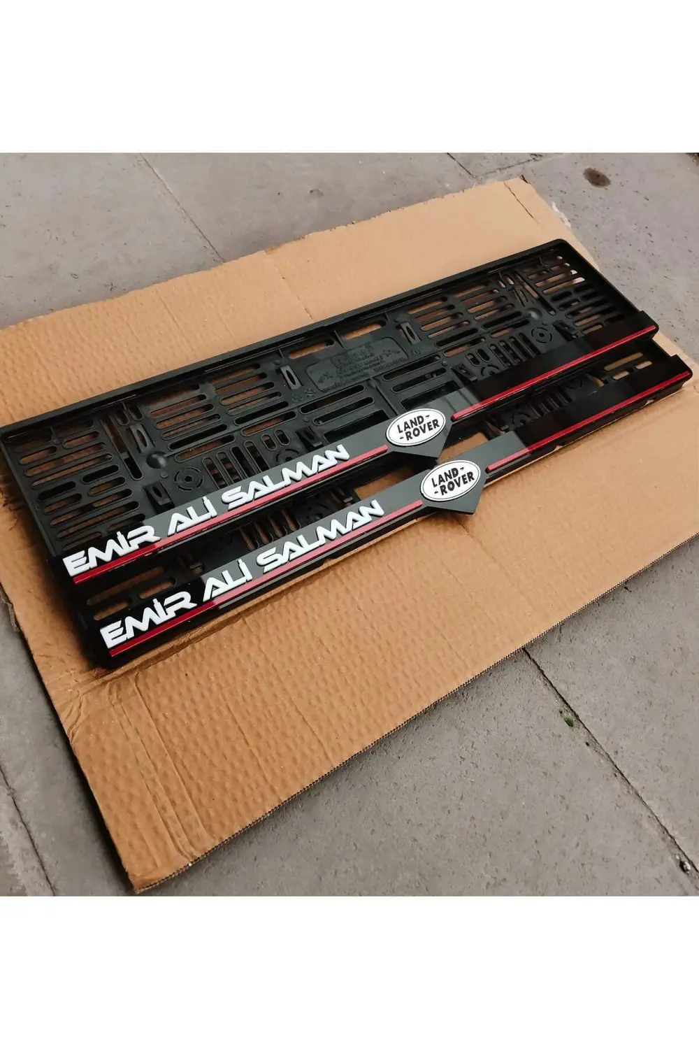 Plakalık Lazer Kesim Pleksi (2 Adet) Land Rover Uyumlu KİŞİYE ÖZE