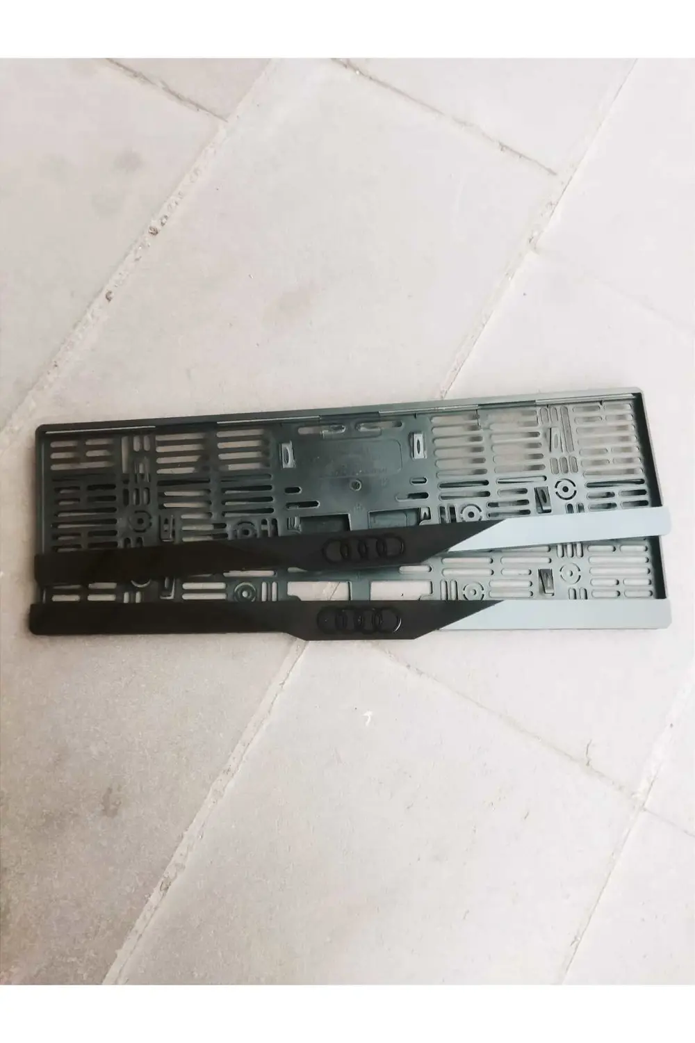 Plakalık Lazer Kesim Pleksi 2 Adet | özel üretim - mat | AUDİ Uyu