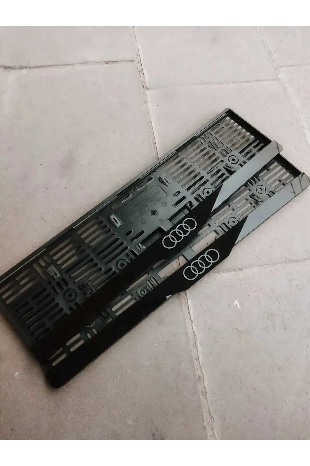 Plakalık Lazer Kesim Pleksi 2 Adet | özel üretim - mat | AUDİ Uyu