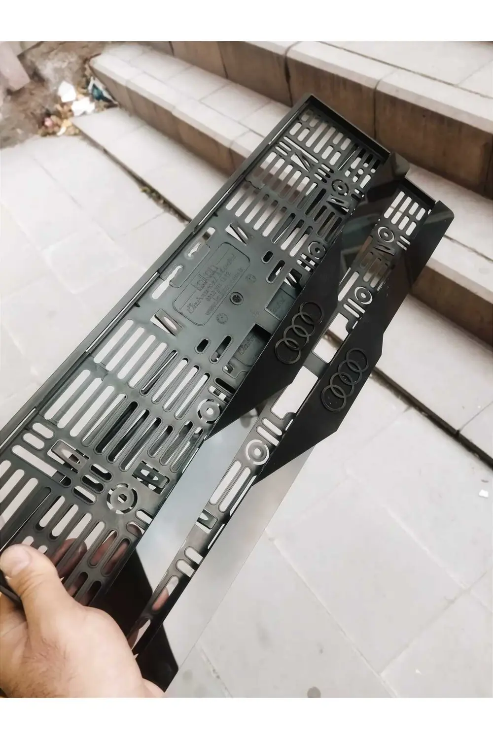 Plakalık Lazer Kesim Pleksi 2 Adet | özel üretim - mat | AUDİ Uyu