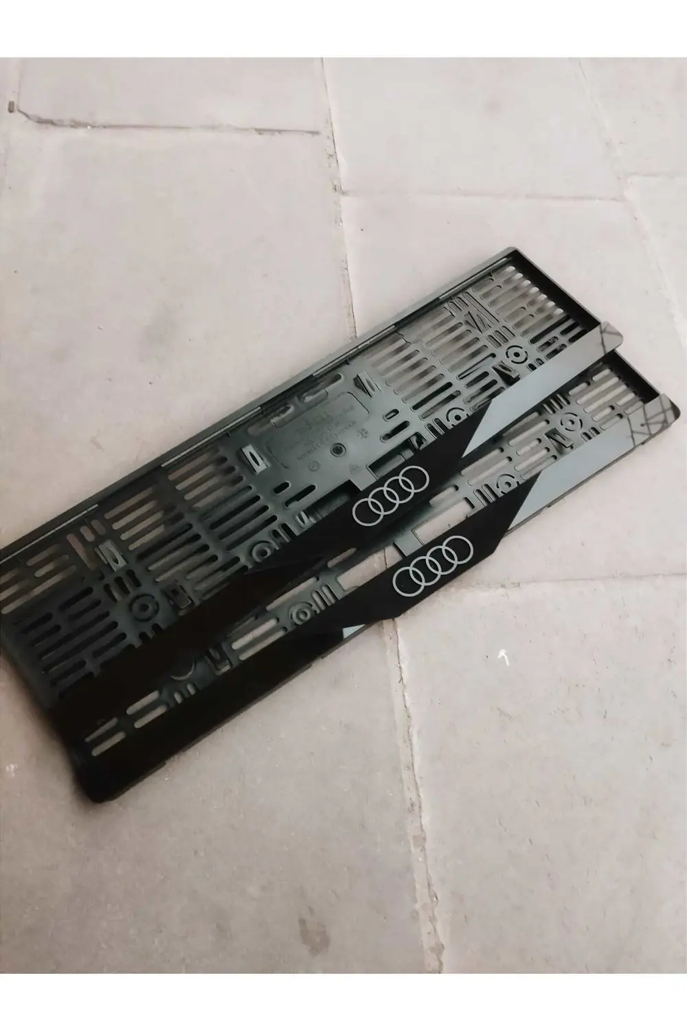 Plakalık Lazer Kesim Pleksi 2 Adet | özel üretim - mat | AUDİ Uyu