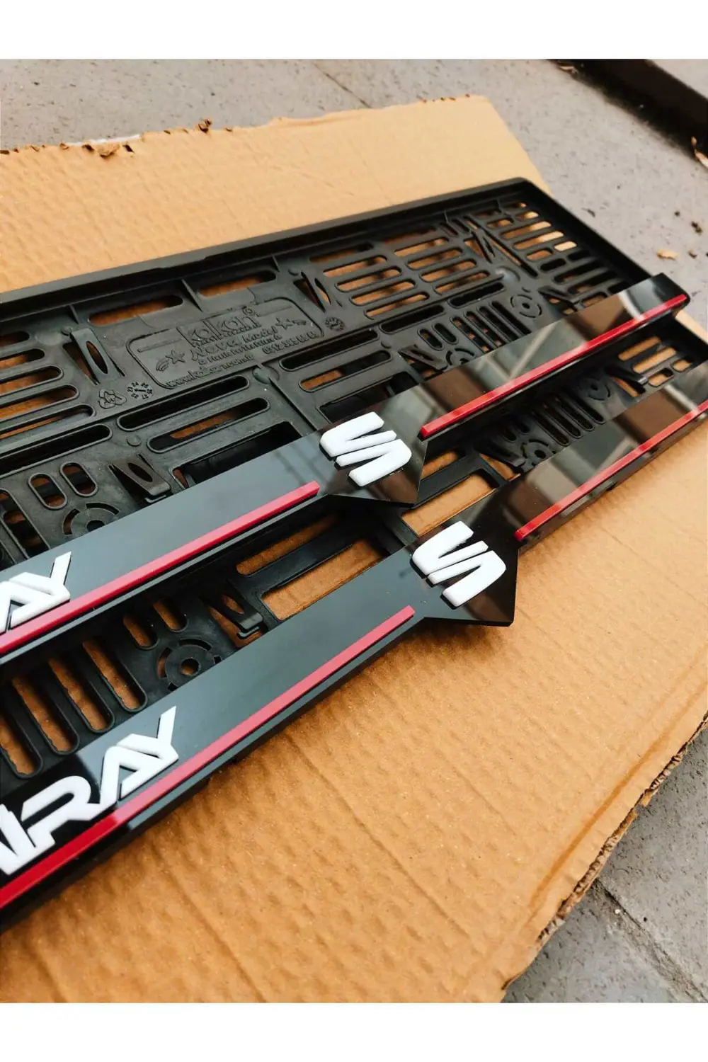 Plakalık Lazer Kesim Pleksi (2 Adet) SEAT LOGOLU KİŞİYE ÖZEL PLAK