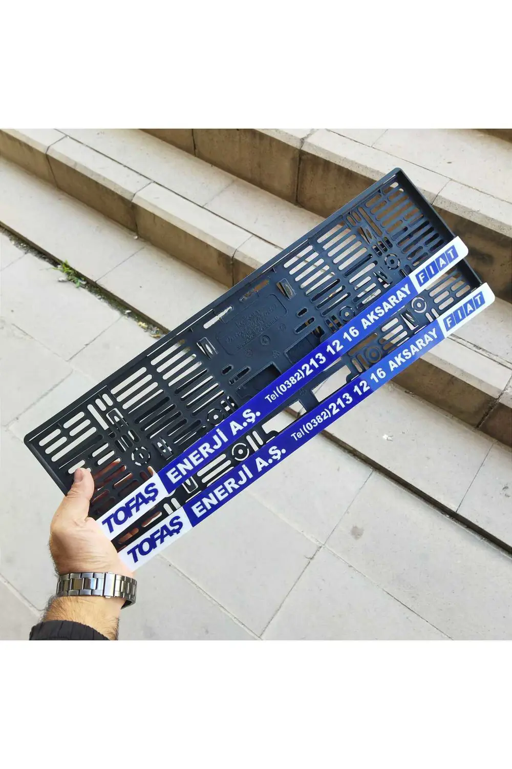 Plakalık Lazer Kesim Pleksi (2 Adet) TOFAŞ plakalık KİŞİYE ÖZEL P