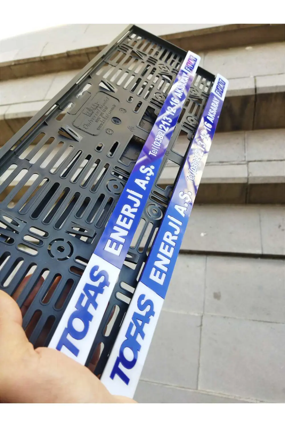 Plakalık Lazer Kesim Pleksi (2 Adet) TOFAŞ plakalık KİŞİYE ÖZEL P