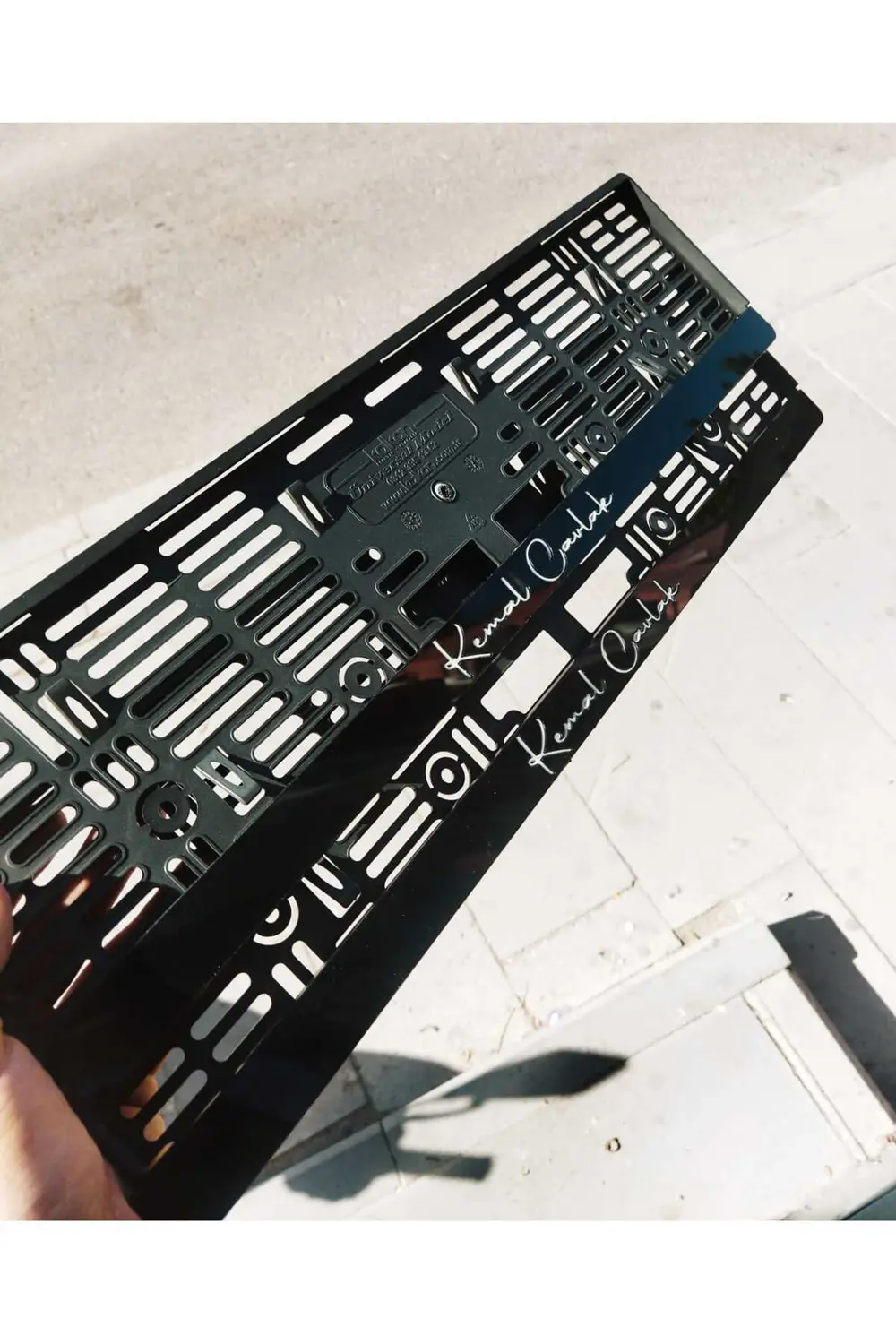 Plakalık Lazer Kesim Pleksi Kişiye Özel Isimli ( 2 Adet )| Isimli