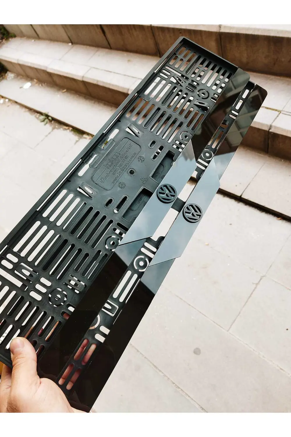 Plakalık Lazer Kesim Pleksi Wolkswagen Logolu Özel KİŞİYE ÖZEL PL