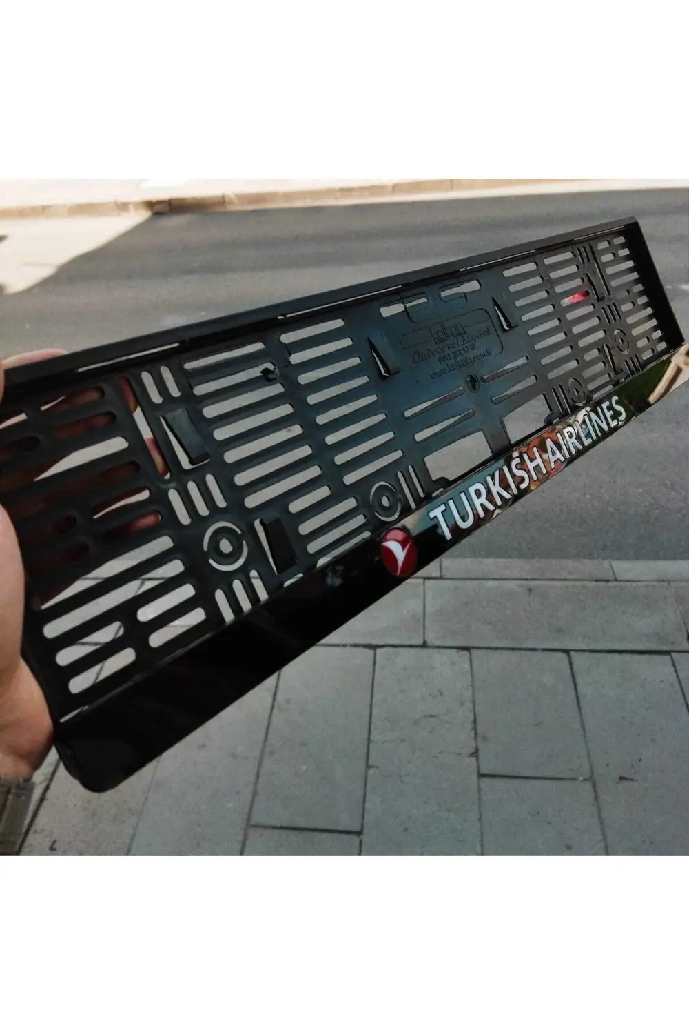 Plakalık Turkısh Aırlınes Takmatik Piyano Black Pleksi (çift)