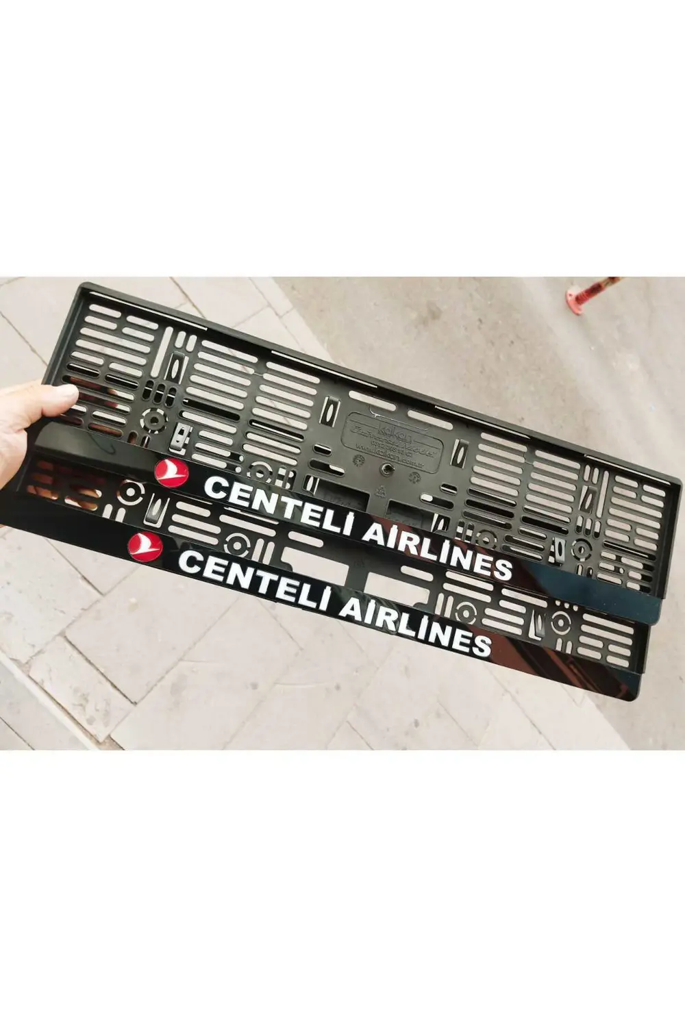 Plakalık Uyumlu Kişiye Özel Logolu Lazer Kesim| Isimli Plakalık