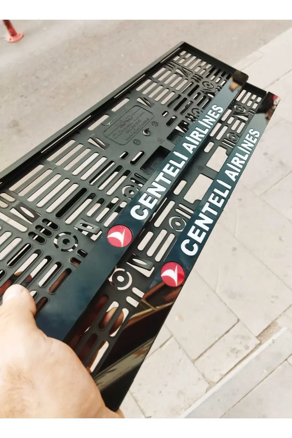 Plakalık Uyumlu Kişiye Özel Logolu Lazer Kesim| Isimli Plakalık