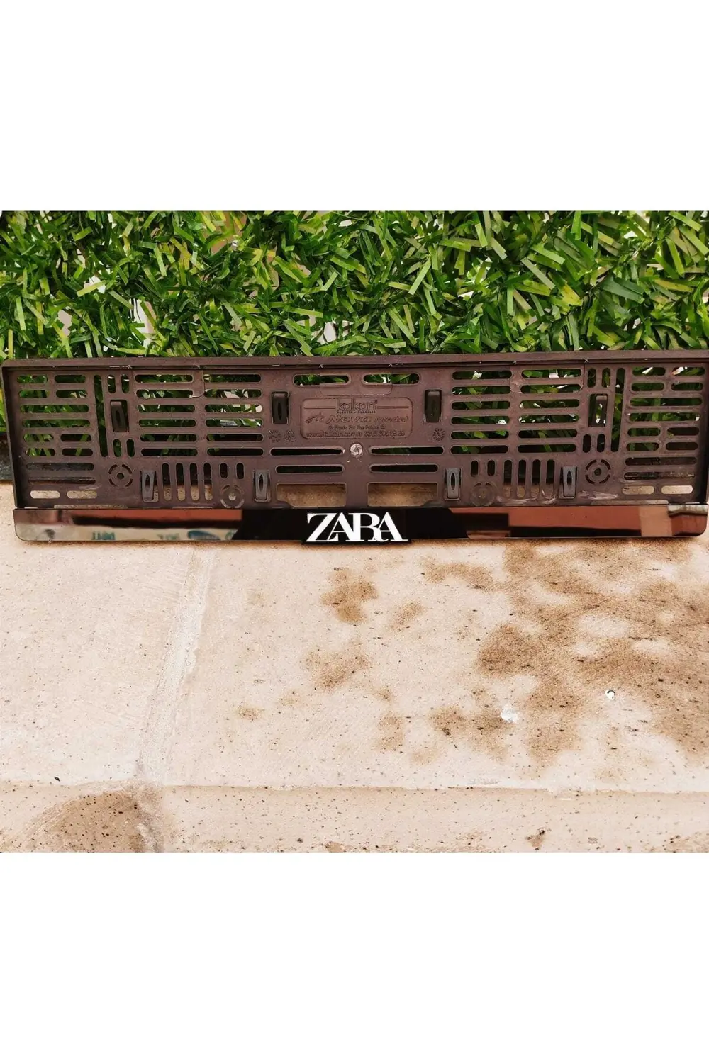 Plakalık Zara Model Pleksi Lazer Kesim Takmatik Piyano Black ( 2 