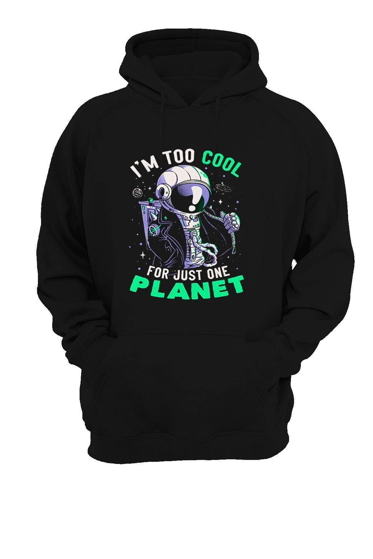 Planet Baskılı, 3 iplik. Şardonlu, İçi Polar, Kalın, (600 gr.) Sweatshirt