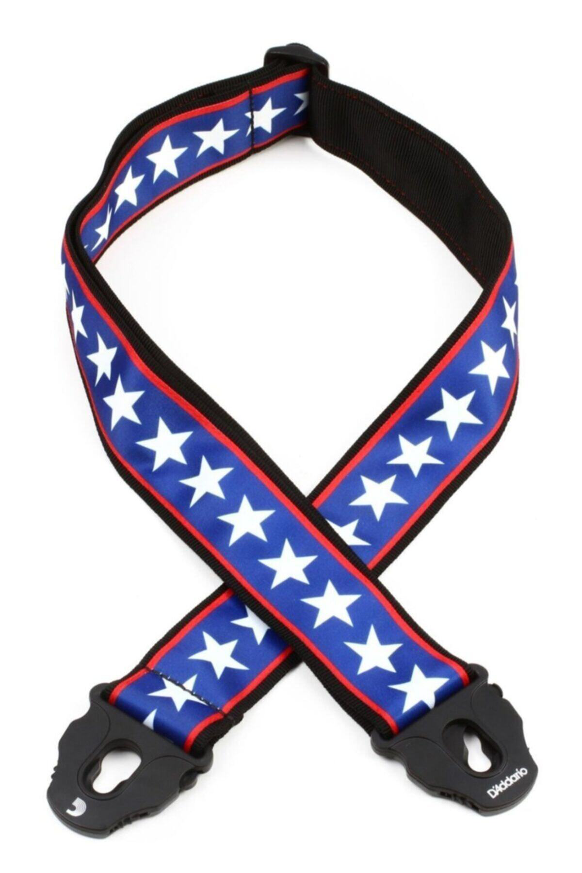 Planet Lock Straps Stars - 50pla10 Kilitli Gitar Askısı