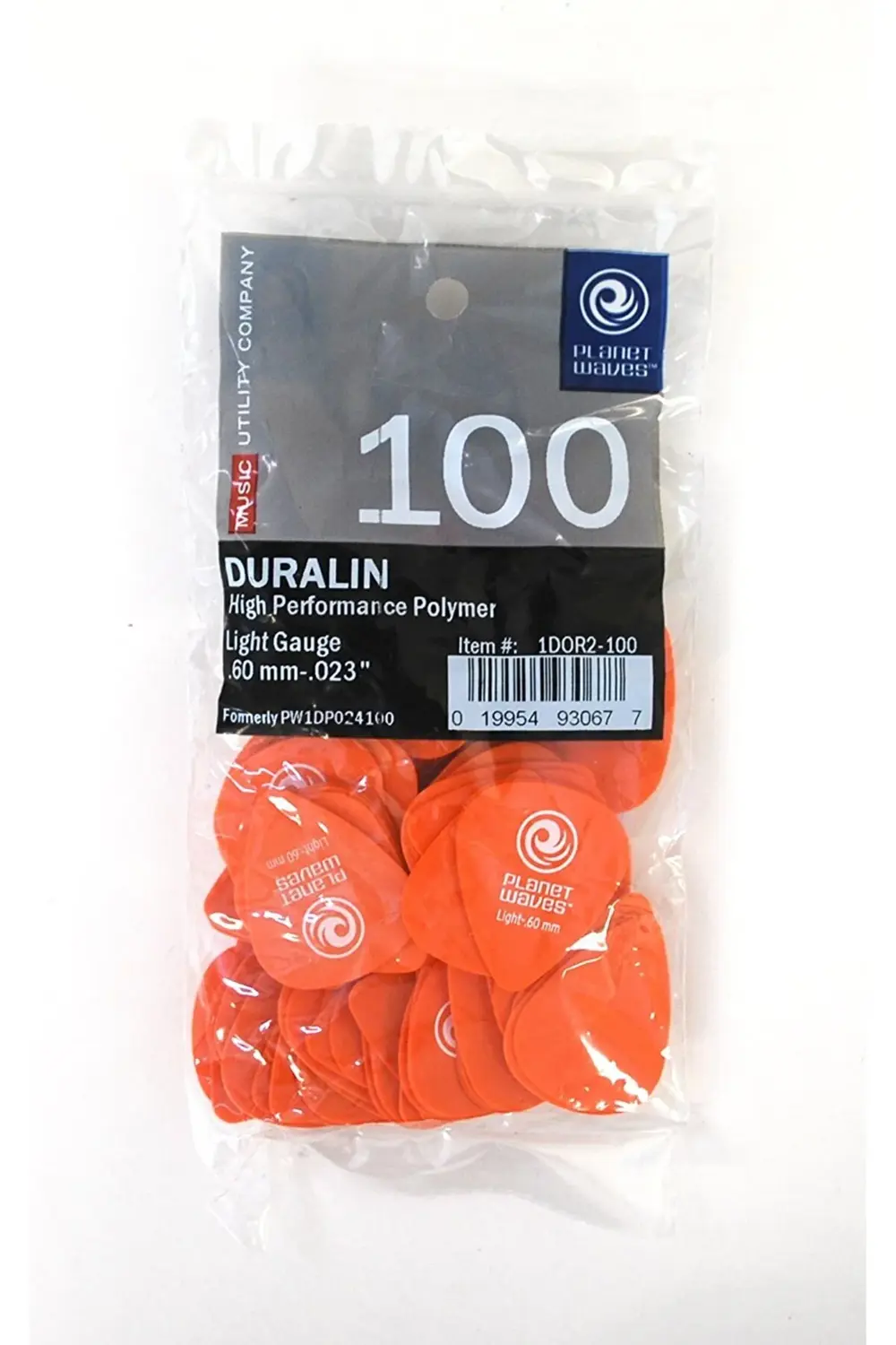 PLANETWAVES 1DOR2-100 100 STD - PENA - DURALIN - ORANGE - LİGHT P