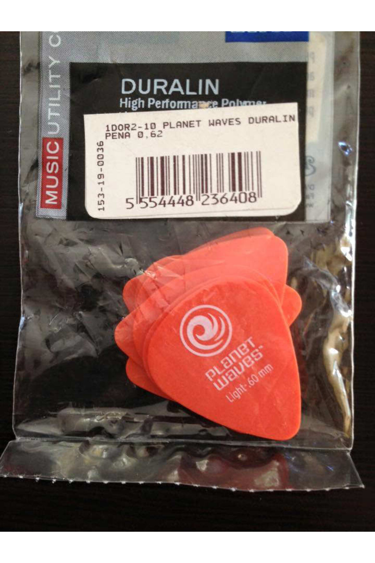 Planet Waves Planetwaves 1Dor2-10 10 Std - Pena - Duralın - Orange - Light Pen